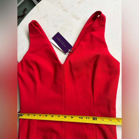 Ralph Lauren Collection Purple Label Spring 2013 Red Long Dress Evening Gown 12 - Picture 10 of 16